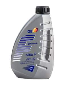 Aceite sintético 0W-20 Q8 Formula Ultra V